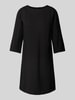 MaxMara Leisure Minikleid mit Rundhalsausschnitt Modell 'NOEL' Black