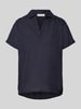 Christian Berg Woman Regular Fit Bluse im Allover-Look mit V-Ausschnitt Anthrazit