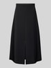 Christian Berg Woman Midirock mit elastischem Bund Black