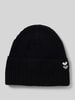 Marc O'Polo Beanie aus reiner Baumwolle Black