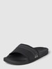 Quiksilver Slippers met labeldetail, model 'RIVI' Zwart