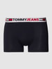 Tommy Hilfiger Trunks mit Label-Schriftzug Dunkelblau