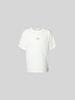 MM6 Maison Margiela Regular Fit T-Shirt mit Logo-Patch Weiss