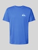 Quiksilver T-shirt met labelprint Blauw