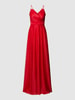 TROYDEN COLLECTION Abendkleid in schimmernder Optik Rot