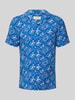 Blend Slim Fit Freizeithemd mit Reverskragen Modell 'ASCOT' Jeansblau