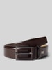 Lloyd Men's Belts Gürtel mit Label-Details Dunkelbraun