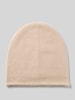 Christian Berg Woman Muts van puur kasjmier Beige