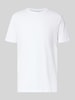 s.Oliver RED LABEL Regular Fit T-Shirt aus reiner Baumwolle Weiss