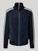 Tommy Hilfiger Sweatjacke mit Steppnähten Marine