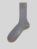 Falke Sokken met labelprint, model 'SHADOW' Middengrijs