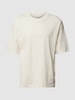 REVIEW Oversized Fit T-Shirt mit Rundhalsausschnitt Ecru