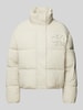 Calvin Klein Jeans Steppjacke mit Logo-Print Modell 'CHENILLE' Beige