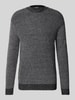 Antony Morato Strickpullover mit Rundhalsausschnitt Anthrazit