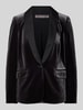 Christian Berg Woman Selection Blazer aus Samt mit Pattentaschen Graphit