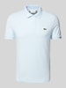 Lacoste Slim Fit Poloshirt mit Label-Patch Modell 'PIQUE' Hellblau