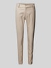 MOS MOSH Slim Fit Stoffhose mit Eingrifftaschen Modell 'Abbey Night' Taupe