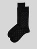 JOOP! Collection Sokken met elastische ribboordjes in een set van 2 paar Zwart