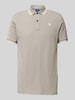 G-Star Raw Slim fit poloshirt met verlengde achterkant, model 'Dunda' Steengrijs