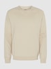 Guess Bluza z wyhaftowanym logo Beżowy
