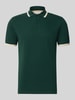 Selected Homme Slim Fit Poloshirt aus Baumwoll-Mix Modell 'ATLAS' Dunkelgruen
