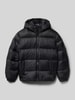 Tommy Hilfiger Teens Regular Fit Daunenjacke mit Steppnähten Black