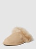 UGG Hausschuhe mit Kunstfell Modell 'SCUFF SIS' Sand