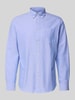 SELECTED HOMME Regular fit vrijetijdsoverhemd van katoenmix, model 'REGRICK' Lichtblauw