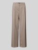 Vero Moda Loose Fit Stoffhose mit Bundfalten Modell 'NILA' Sand