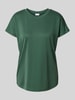 Jake*s Collection Regular Fit T-Shirt mit Rundhalsausschnitt Dunkelgruen