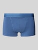 HOM Boxershort met label in band Jeansblauw