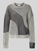 Armedangels Oversized gebreide pullover met ribboorden, model 'MAYRAA' Zwart