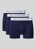 Polo Ralph Lauren Underwear Trunks mit elastischem Logo-Bund im 3er-Pack Dunkelblau