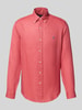 Polo Ralph Lauren Regular fit linnen overhemd met button-downkraag Paars