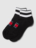 Tommy Jeans Socken mit Logo-Stitching Modell 'QUARTER' Black