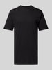 HOM T-Shirt im unifarbenen Design Modell 'Harro' Black