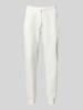ARMANI EXCHANGE Sweatpants mit elastischem Bund Weiss
