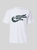 Lacoste Regular Fit T-Shirt aus reiner Baumwolle Weiss