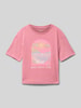 Roxy T-Shirt mit Rundhalsausschnitt Modell 'SUN FOR ALL SEASONS' Pink
