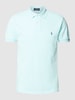 Polo Ralph Lauren Slim fit poloshirt met labelstitching Mint