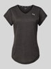 Puma T-Shirt mit Logo-Print Modell 'TRAIN FAV HEATHER CAT' Black