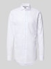 BOSS Koszula biznesowa o kroju slim fit z bardzo długim rękawem model ‘HANK’ Biały