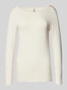 Soyaconcept Longsleeve mit Rundhalsausschnitt Modell 'MARICA' Offwhite