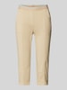Toni Dress Spodnie capri o kroju regular fit z elastycznym pasem model ‘SUE’ Beżowy