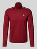 Under Armour Sweatshirt mit Label-Print Modell 'Vanish' Dunkelrot