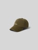 Forét Basecap mit Label-Stitching Oliv