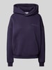 Review Hoodie mit Logo-Print Purple