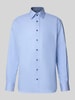 ETERNA Modern fit zakelijk overhemd met kentkraag Bleu