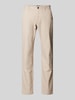 MCNEAL Slim Fit Chino mit Strukturmuster Beige