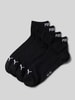 Puma Socken mit Logo-Detail im 4er-Pack Black